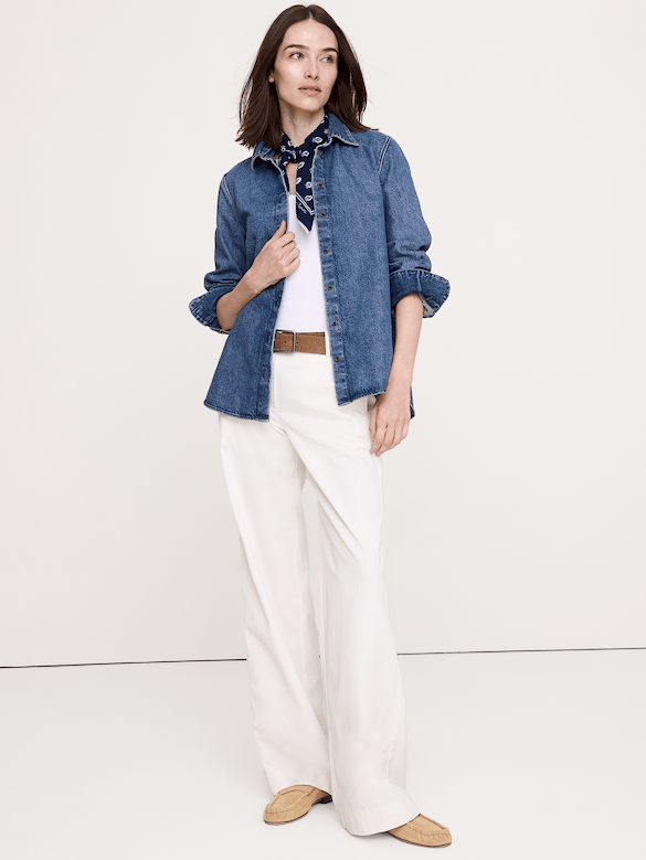 The Everyday Shirt in Denim