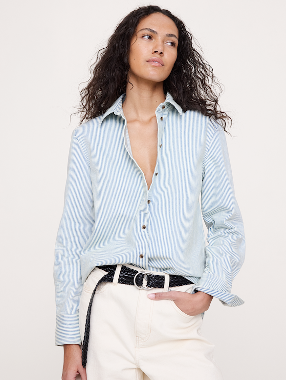 The Everyday Shirt in Denim
