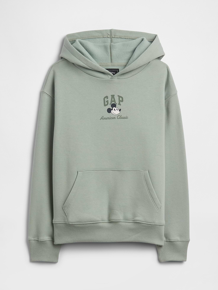 Image number 2 showing, GapKids × Disney Mickey Mouse Relaxed Logo Hoodie