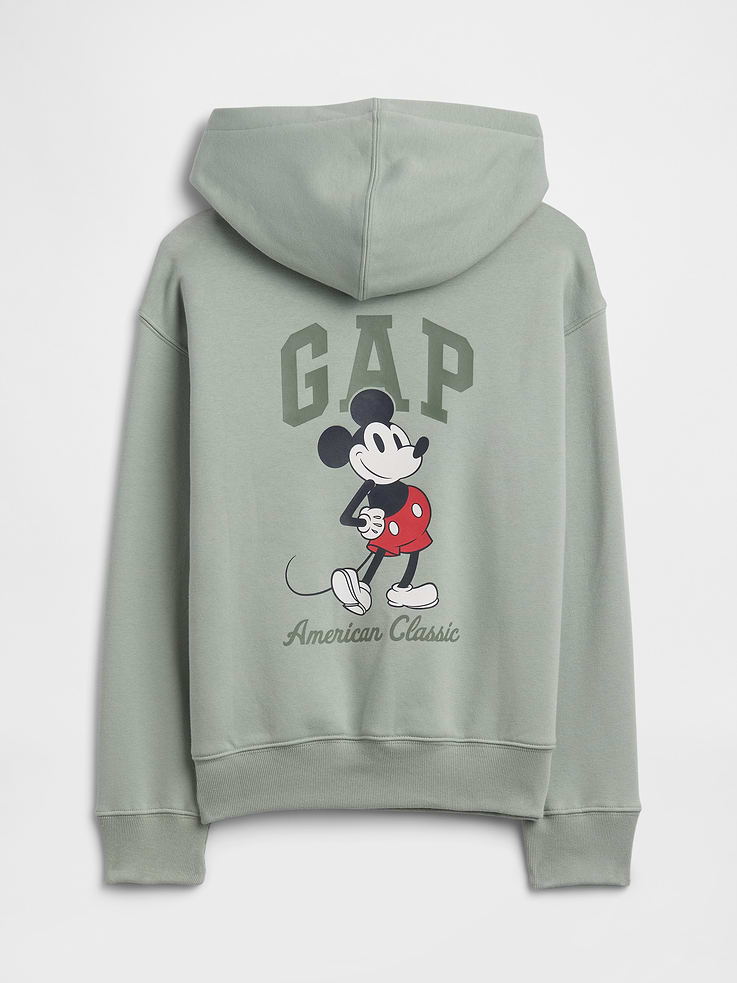 Image number 1 showing, GapKids × Disney Mickey Mouse Relaxed Logo Hoodie