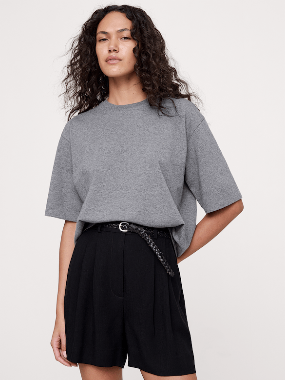 T-shirt décontracté en coton rétro
