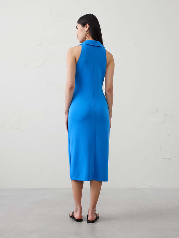 Soft Touch Halter Midi Dress