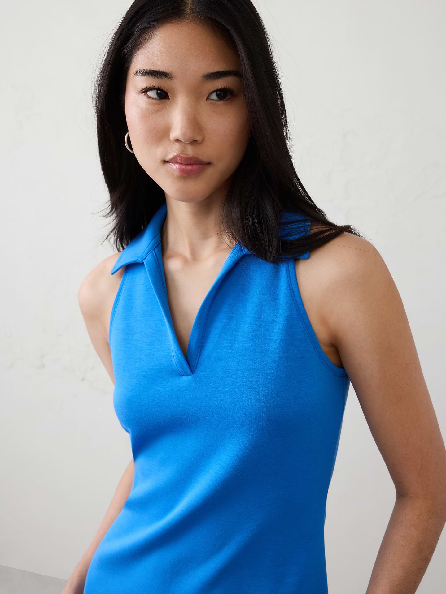 Image number 3 showing, Soft Touch Halter Midi Dress