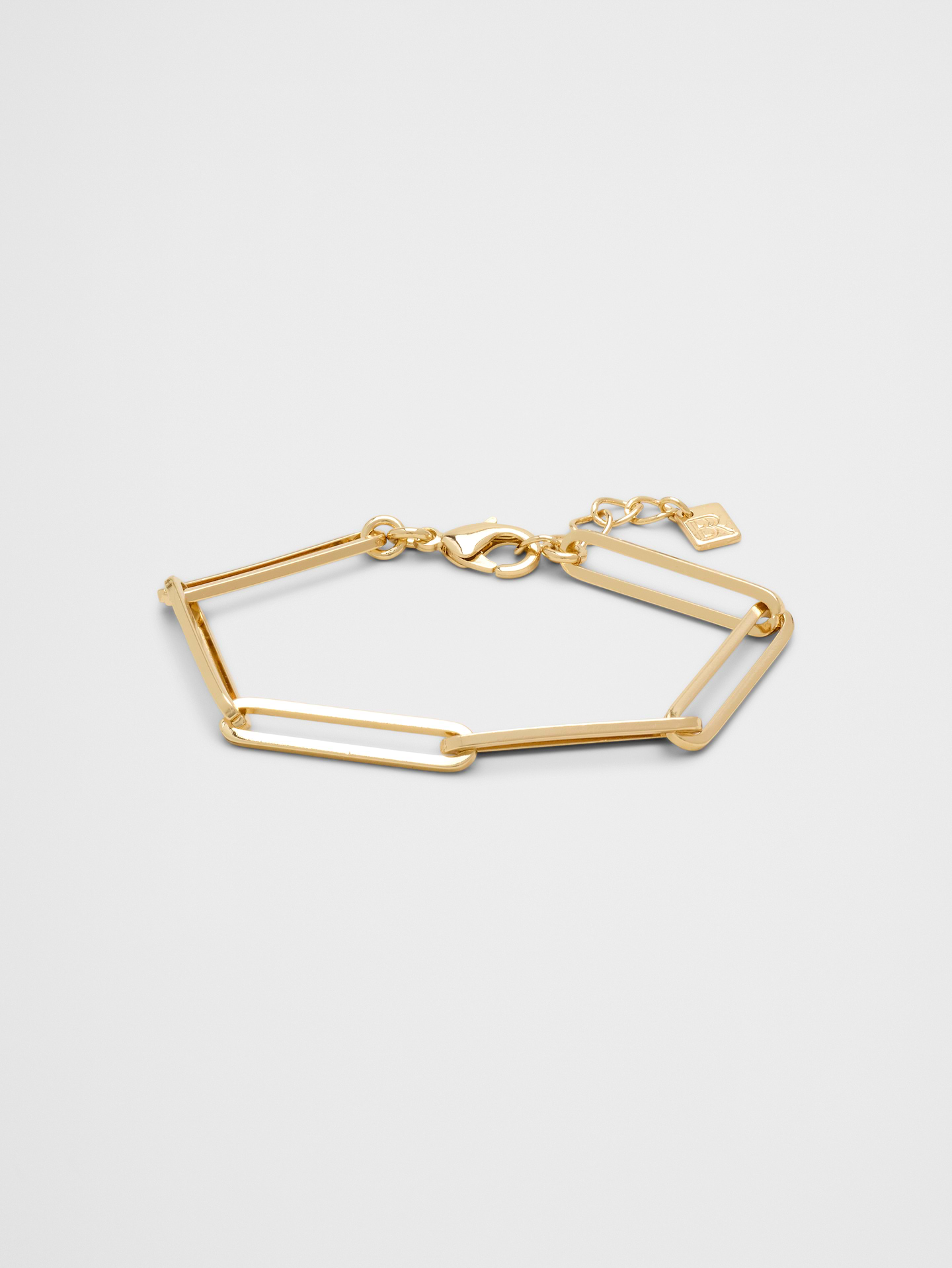 Image number 1 showing, Paperclip Chain Bracelet