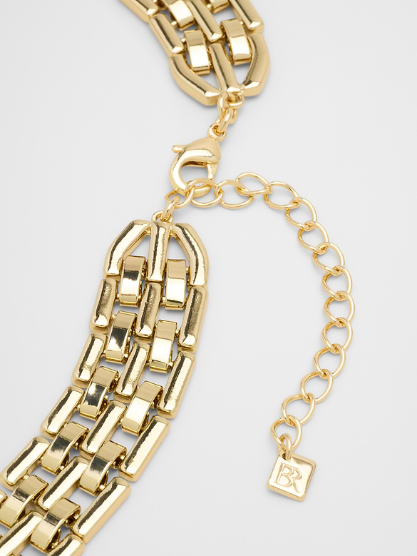 Watch Chain Collar Necklace