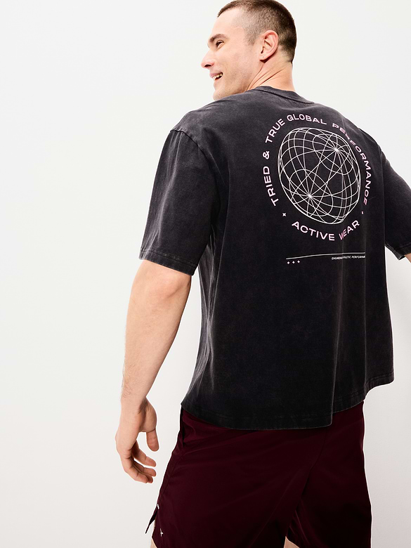 Lived-In Pro Short-Sleeve Graphic T-Shirt