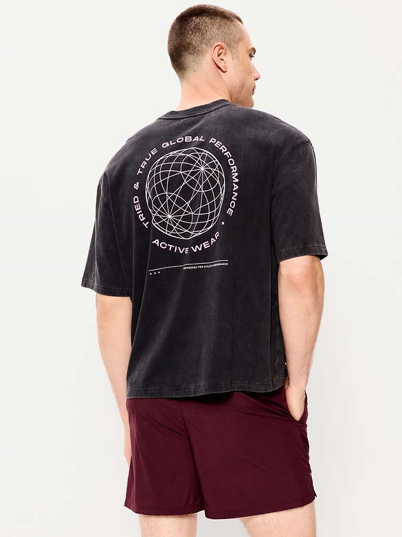 Lived-In Pro Short-Sleeve Graphic T-Shirt