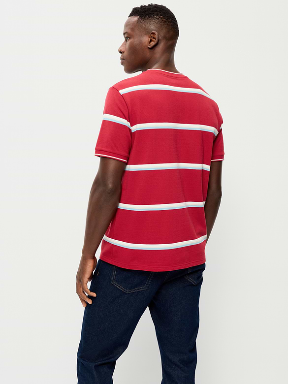 Crew-Neck Pique T-Shirt