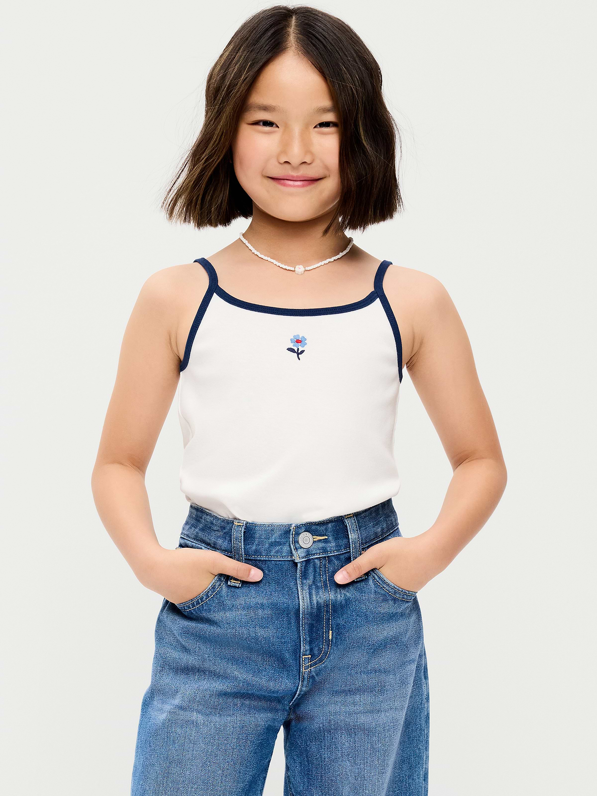 Fitted Graphic Cami for Girls