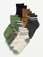 Image number 1 showing, Crew Socks 6-Pack for Boys