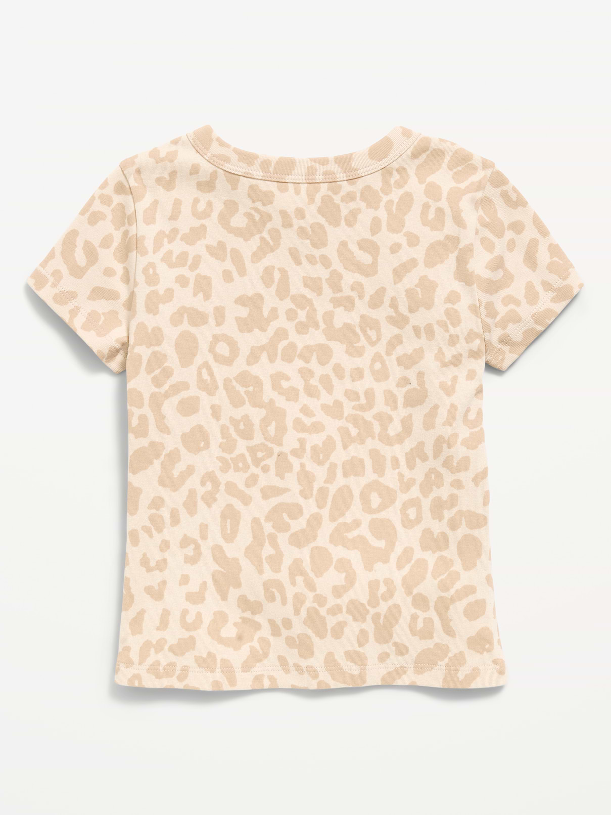 Image number 2 showing, Fitted Short-Sleeve T-Shirt for Girls