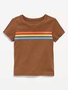 Image number 2 showing, Fitted Short-Sleeve T-Shirt for Girls