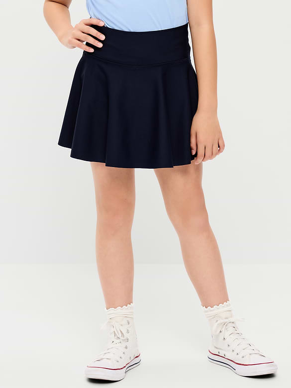 High-Waisted PowerSoft Skort for Girls