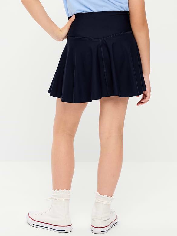 High-Waisted PowerSoft Skort for Girls