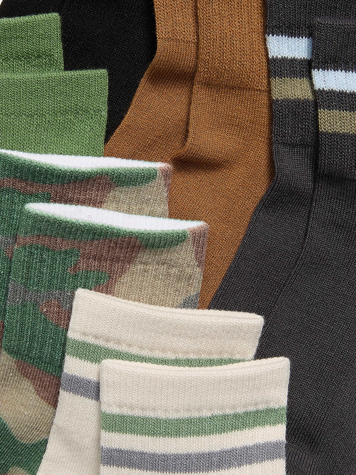 Image number 2 showing, Crew Socks 6-Pack for Boys