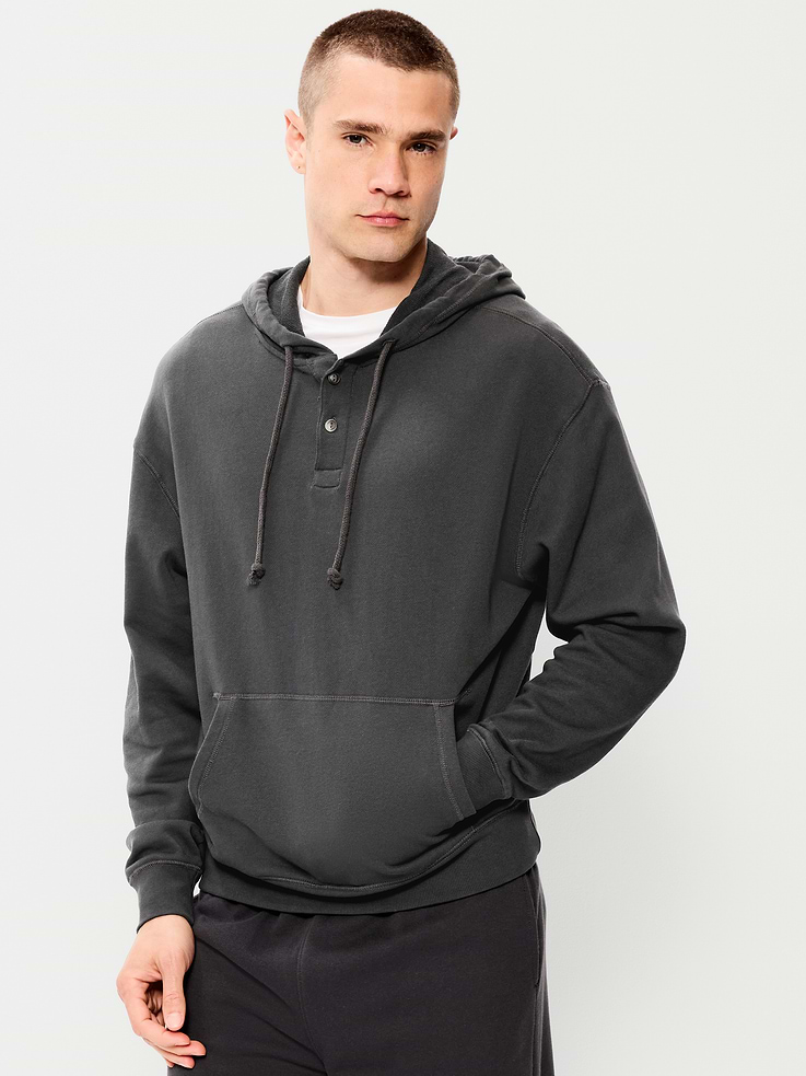 Image number 1 showing, French Terry Pullover Hoodie