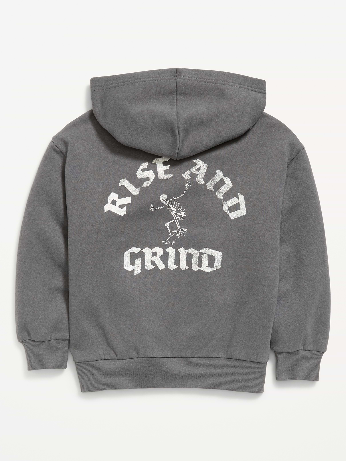Image number 2 showing, Oversized Graphic Zip Hoodie for Boys