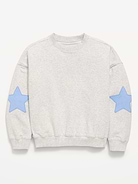 Image number 1 showing, Favorite Fleece Oversized Tunic Sweatshirt for Girls