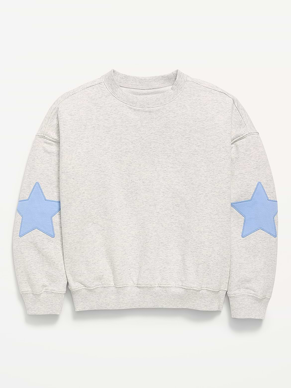 Favorite Fleece Oversized Tunic Sweatshirt for Girls