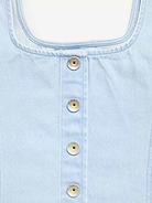 Image number 4 showing, Button-Front Denim Tank Top for Girls