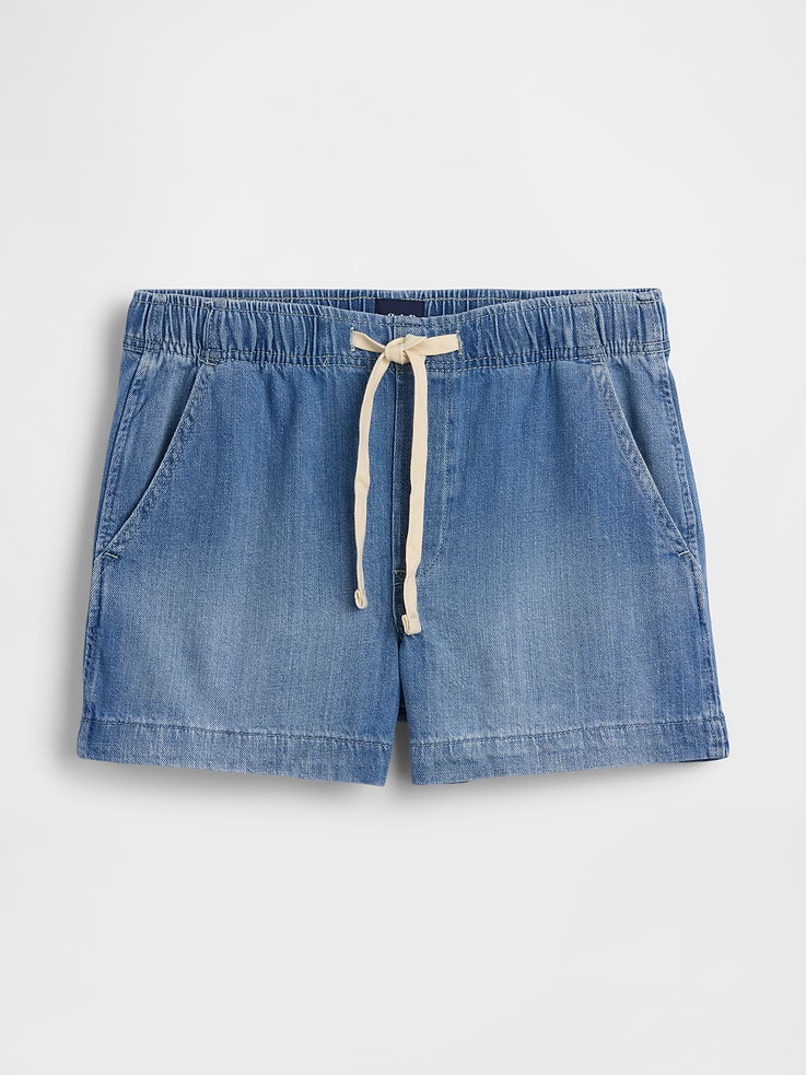 Image number 6 showing, 4" Denim Easy Shorts