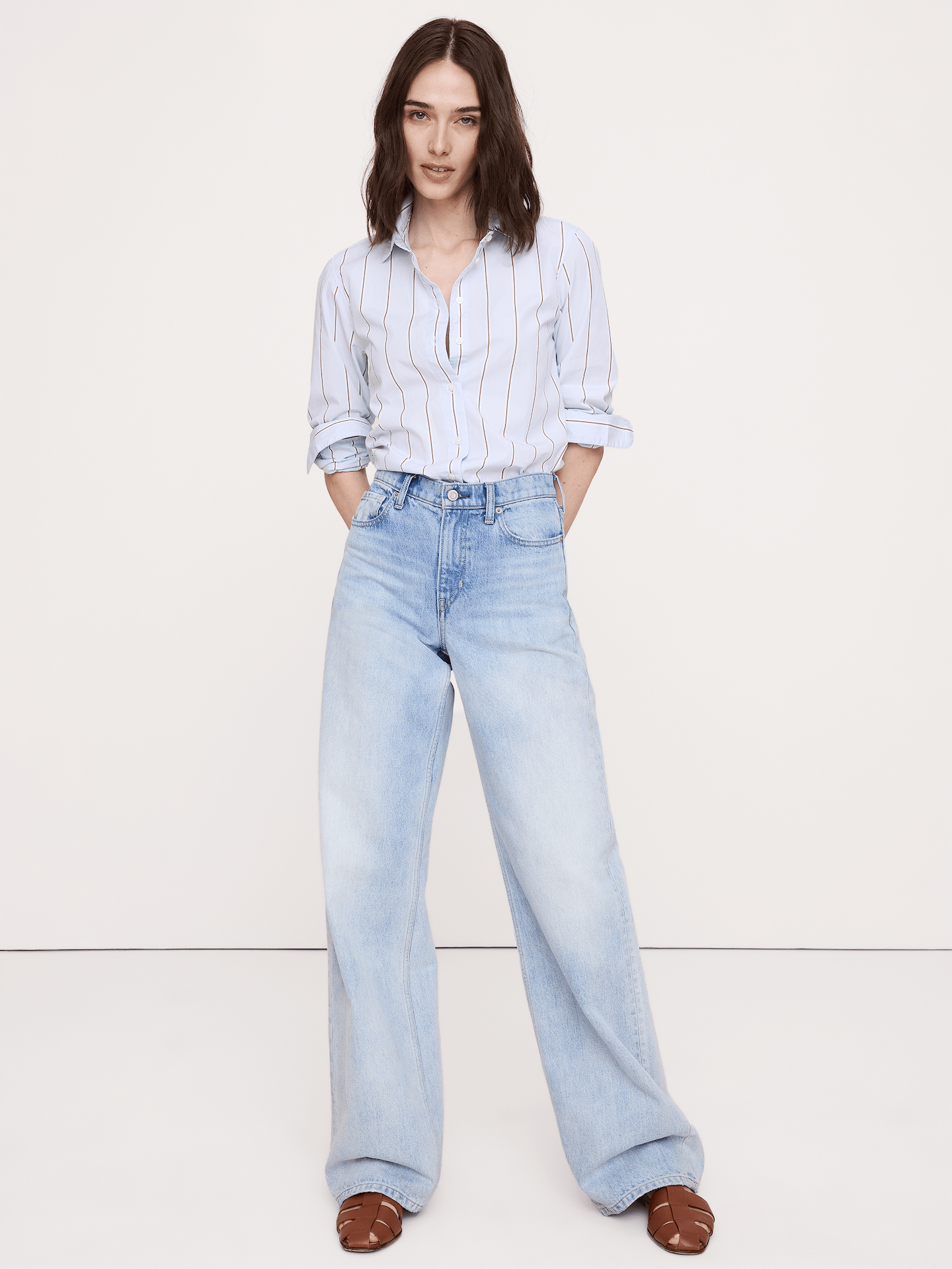 Image number 1 showing, The Everyday Shirt in Cotton Poplin