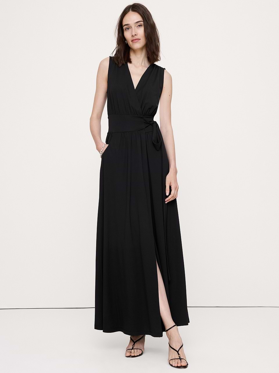 gold wedding guest dress Elegant One-Shoulder Black And Evening Gown Dresses – VOS LEE length A Size:34W x 30L 65161 AW Velvet Swatches for