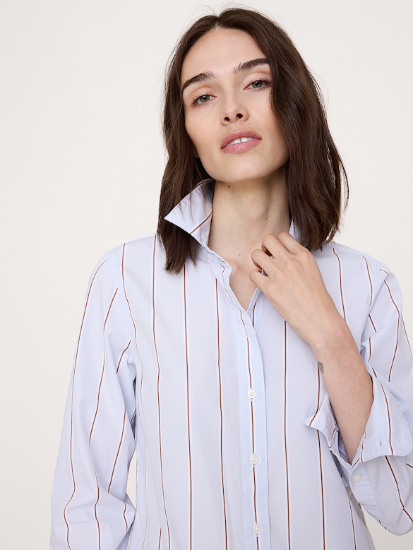 The Everyday Shirt in Cotton Poplin