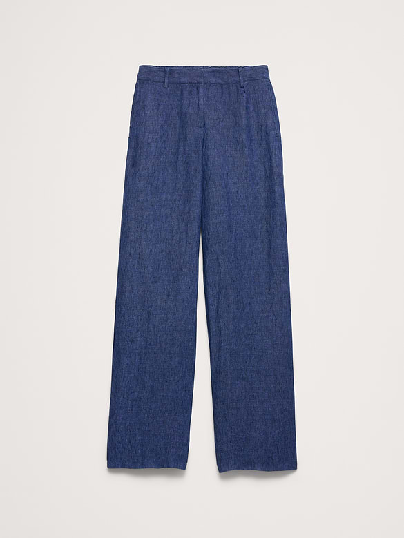 The Everyday Wide-Leg Pant in Linen