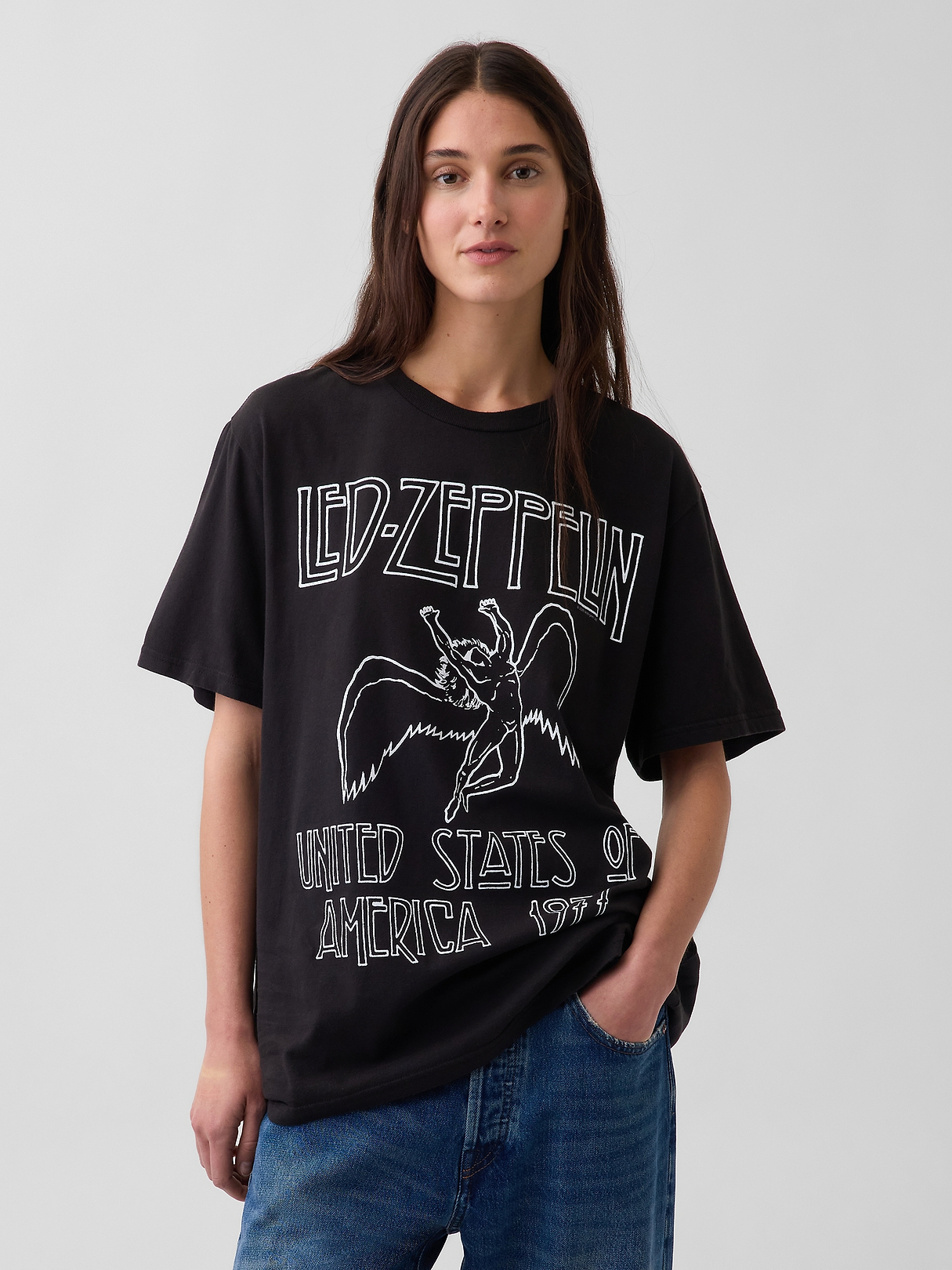 Led Zeppelin Relaxed Graphic T-Shirt | Gap