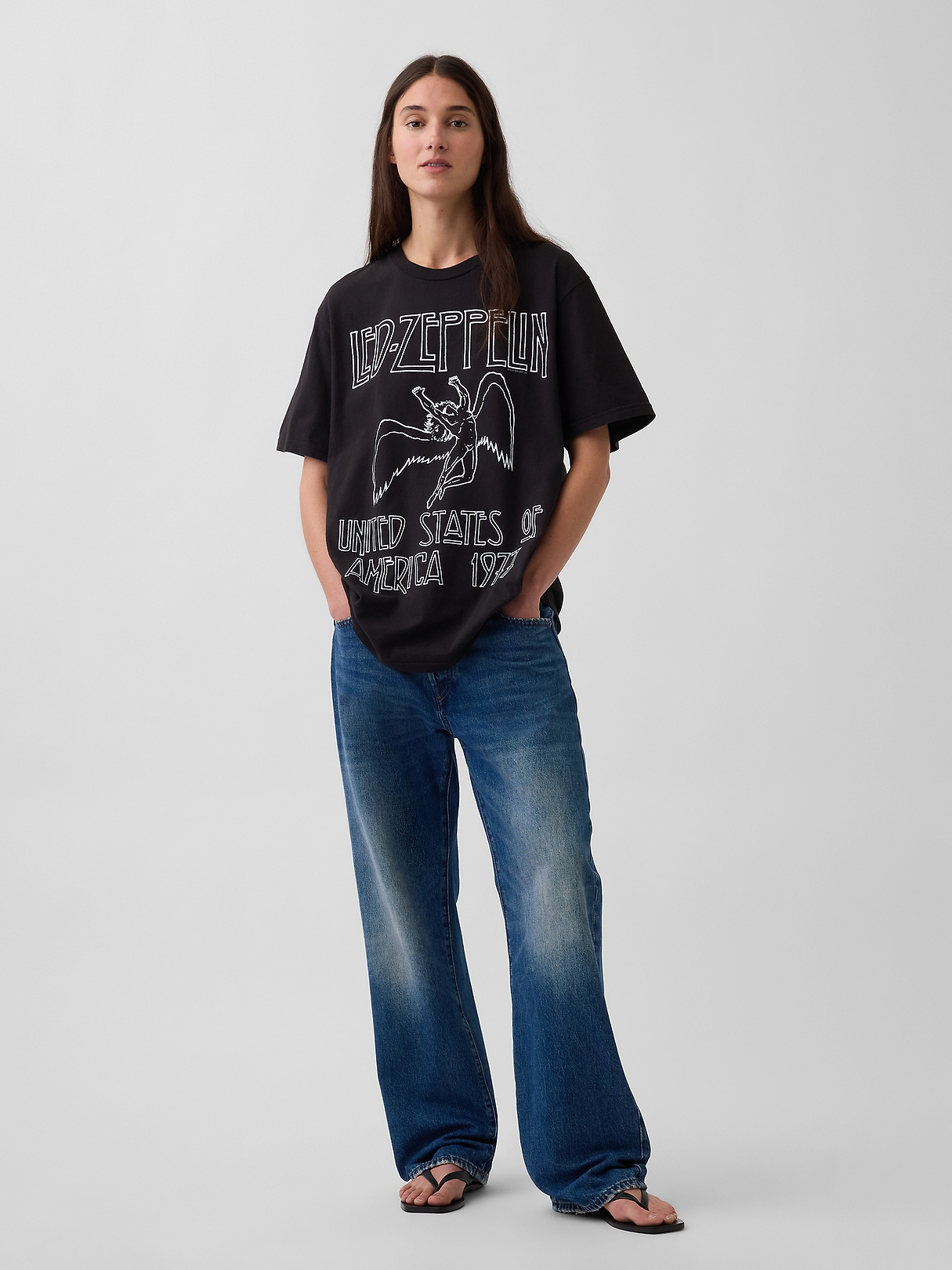 Led Zeppelin Relaxed Graphic T-Shirt | Gap
