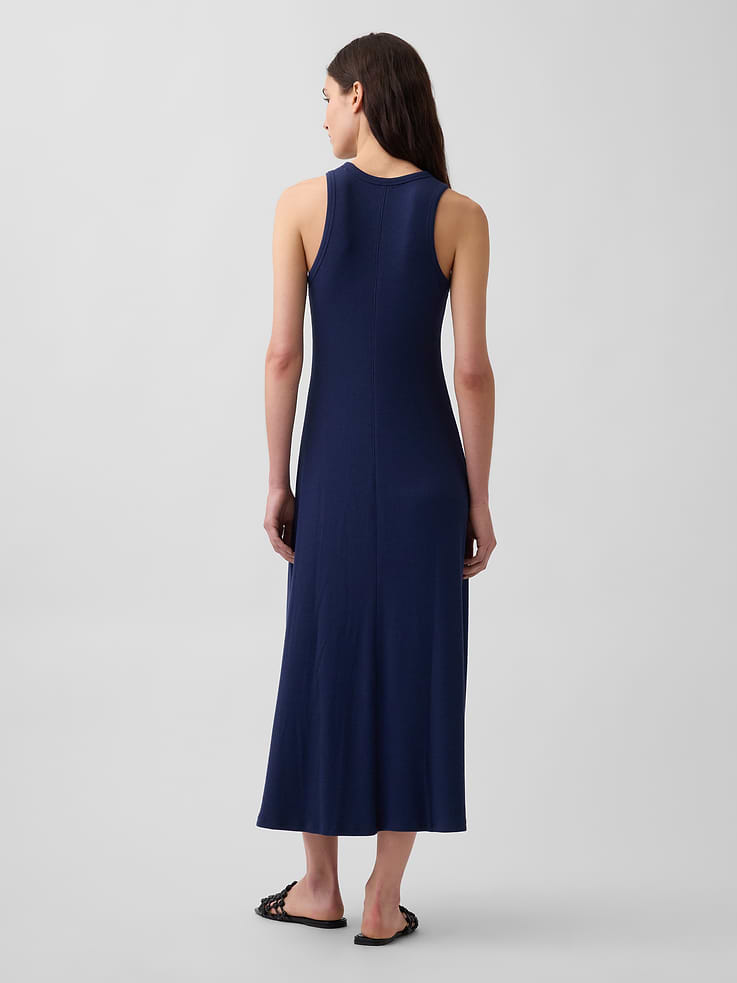 Image number 2 showing, Modern Rib Shelf-Bra Maxi Dress
