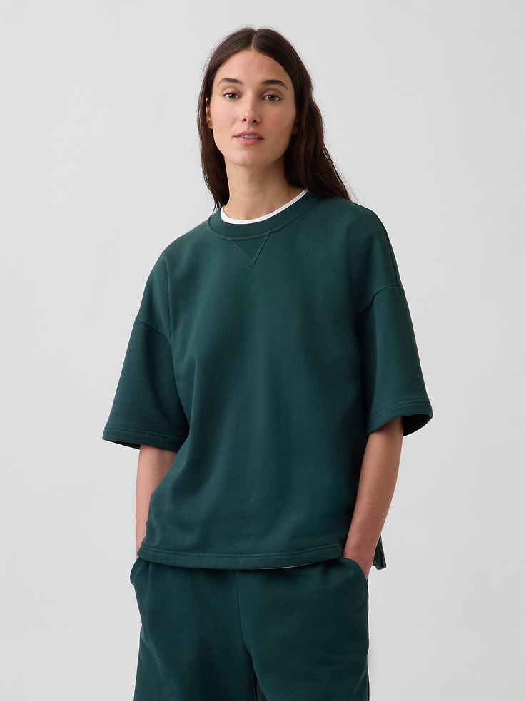 Image number 1 showing, Heavyweight French Terry Oversized Sweatshirt