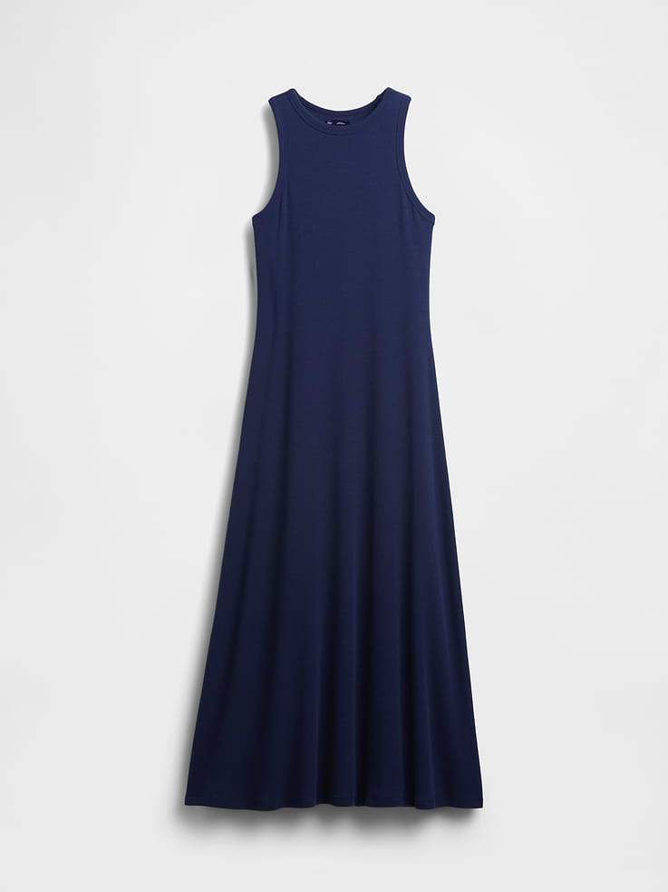 Image number 5 showing, Modern Rib Shelf-Bra Maxi Dress