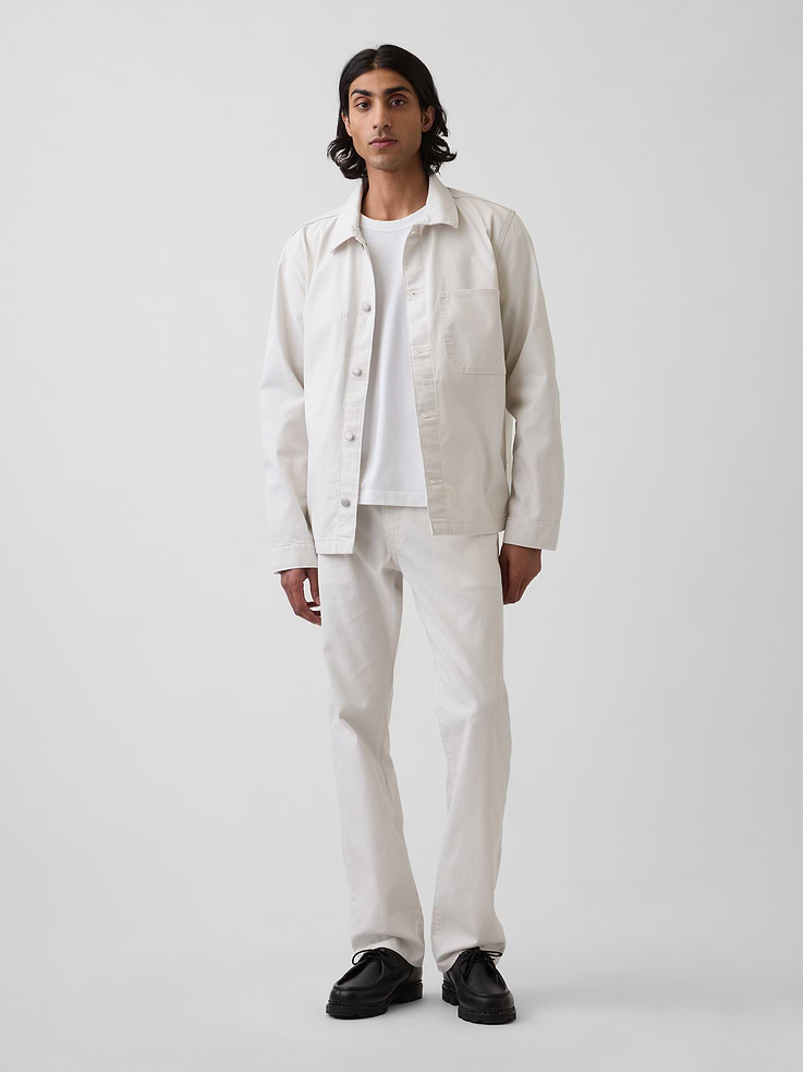 Image number 5 showing, Canvas Relaxed Shirt Jacket