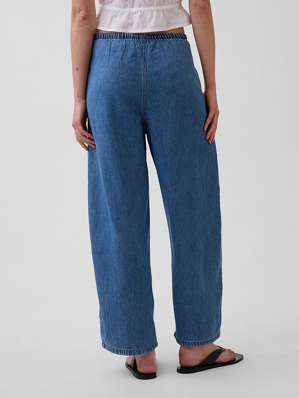 Mid Rise UltraSoft Easy Barrel Jeans