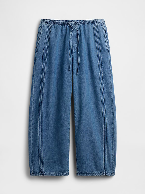 Mid Rise UltraSoft Easy Barrel Jeans