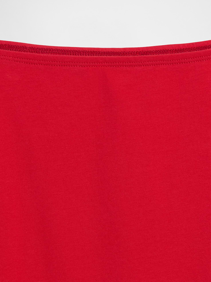 Image number 4 showing, CloseKnit Jersey Off-Shoulder Crop T-Shirt