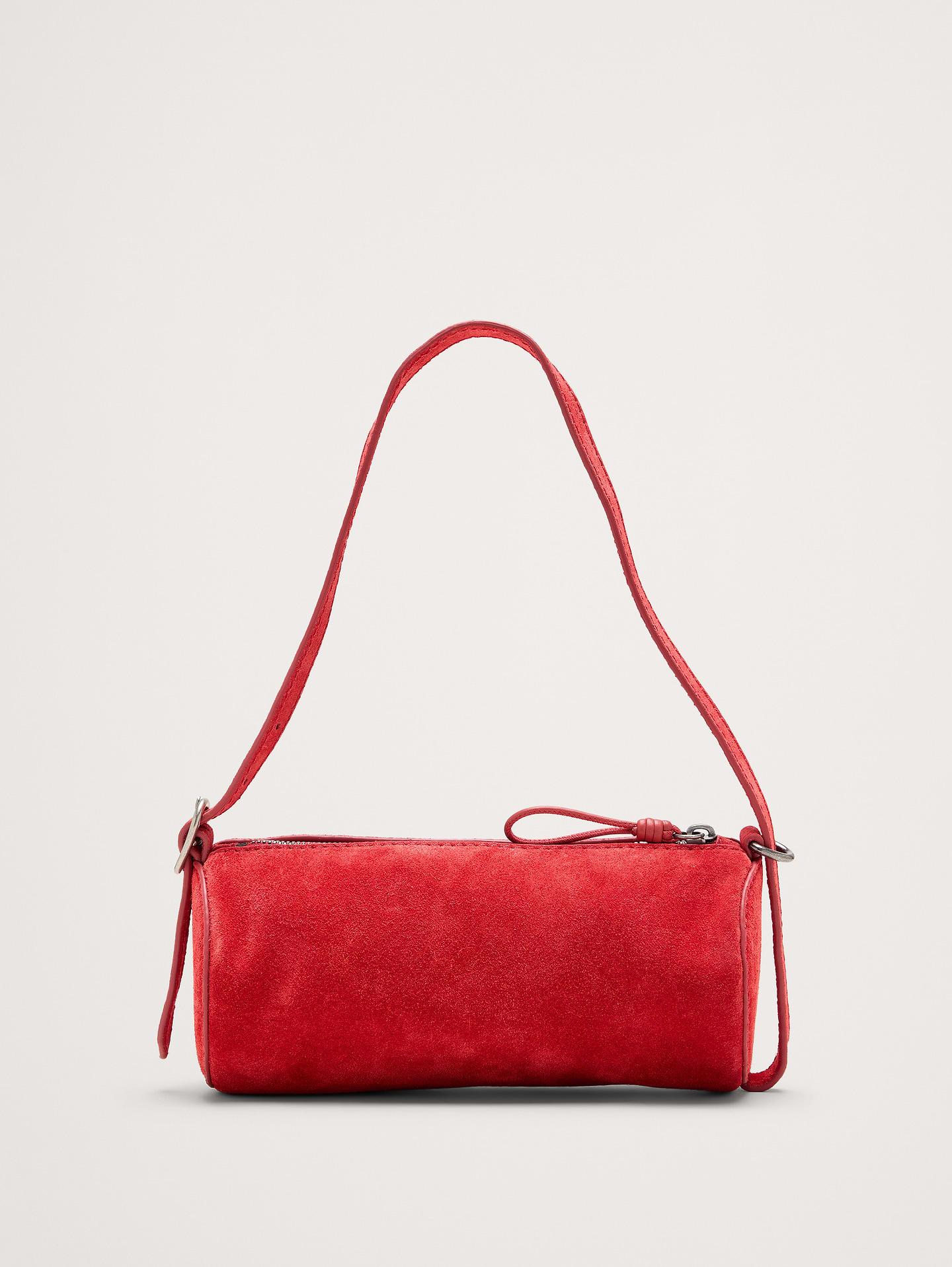 Image number 4 showing, Leather Barrel Bag