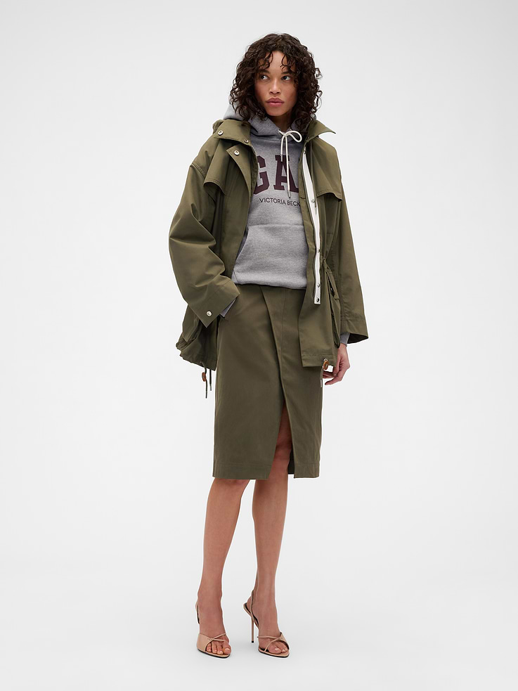 Image number 1 showing, Gap × Victoria Beckham Cargo Skirt