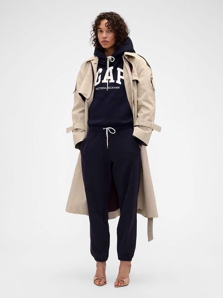 Image 2 of 7, Gap × Victoria Beckham Heavyweight French Terry Hoodie