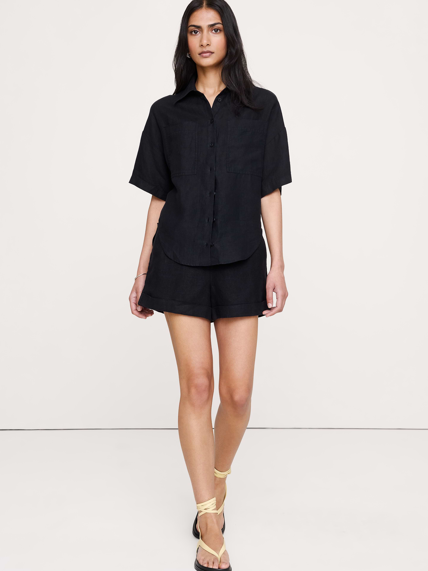 Image number 6 showing, Linen Short-Sleeve Shirt