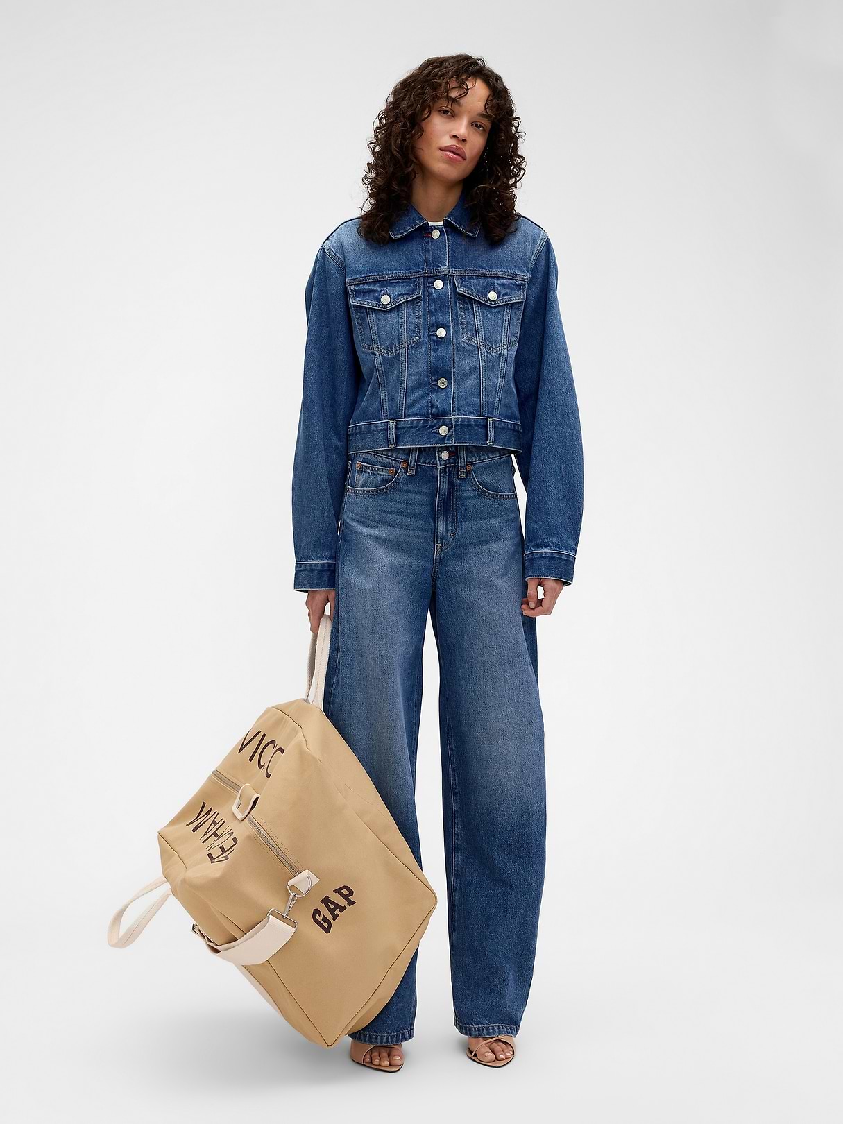 Gap × Victoria Beckham Oversized Weekender | Gap