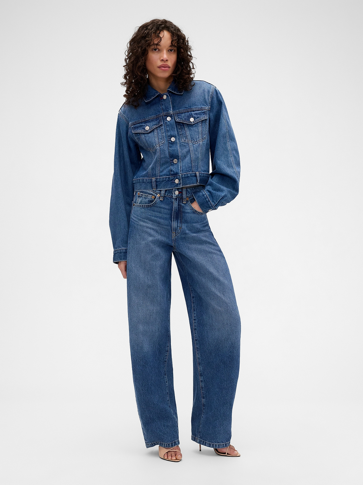 Gap × Victoria Beckham High Rise Arc Jeans | Gap