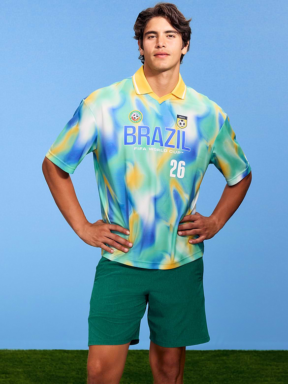 FIFA World Cup 26™ Brazil Lifestyle Collared Jersey T-Shirt for Men