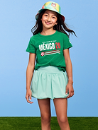 Image number 1 showing, FIFA World Cup 26™ Mexico Graphic T-Shirt for Girls