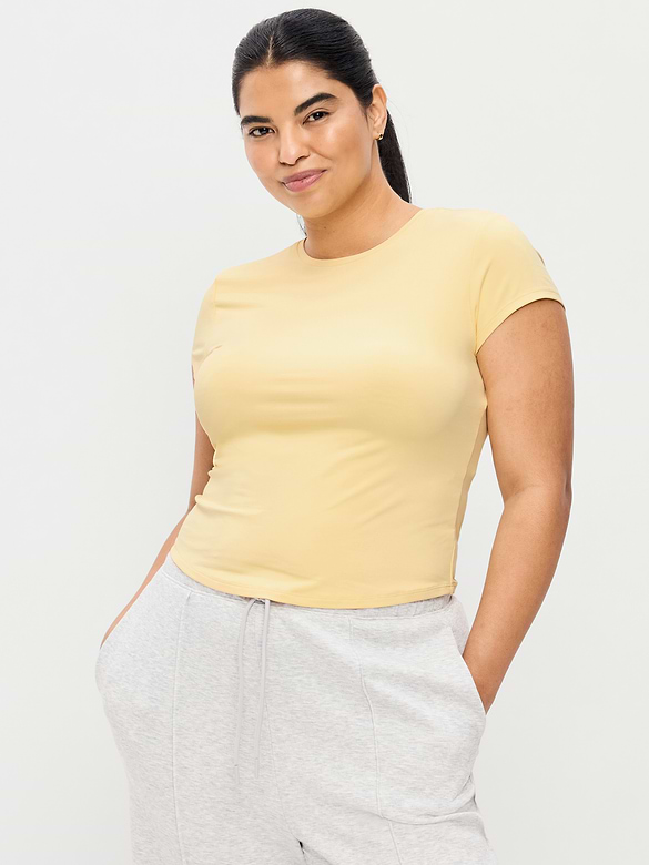 Haut couche de base à manches courtes StudioSmooth