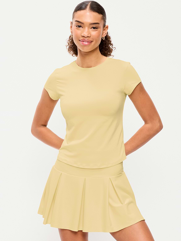 Haut couche de base à manches courtes StudioSmooth