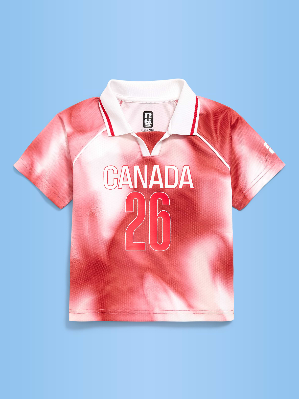 FIFA World Cup 26™ Canada Unisex Lifestyle Collared Jersey T-Shirt for Toddler