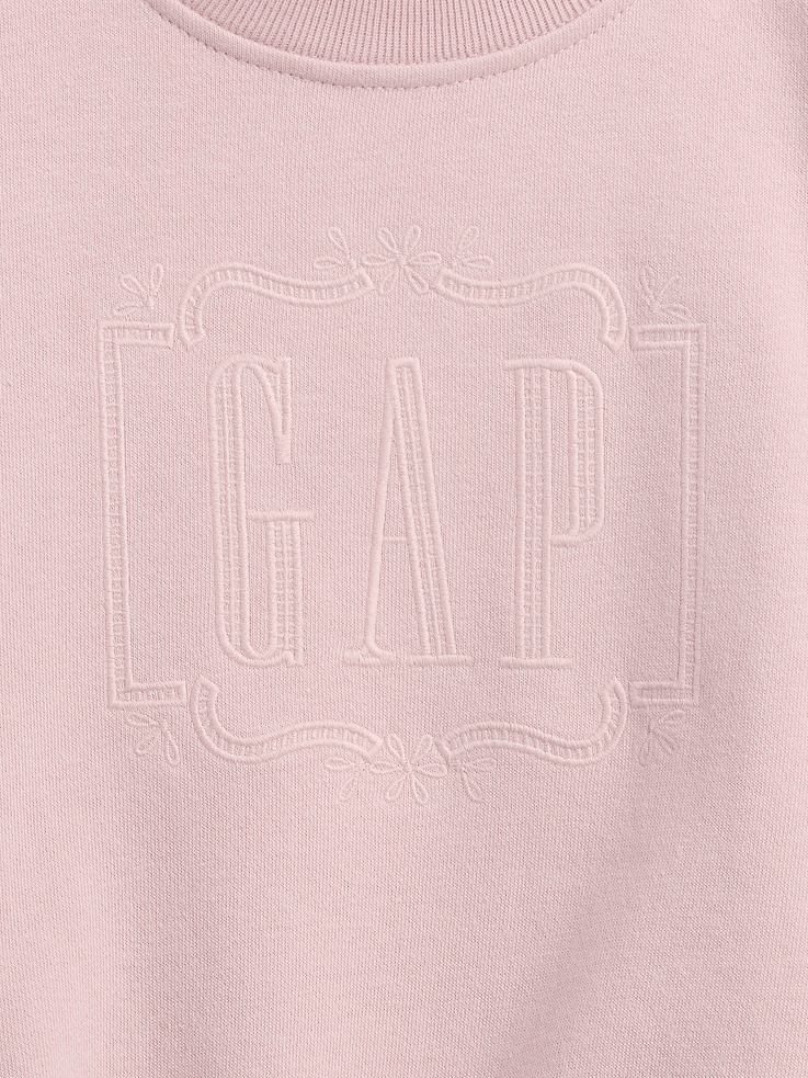 Image number 3 showing, Baby & Toddler VintageSoft Terry Embroidered Logo Sweatshirt